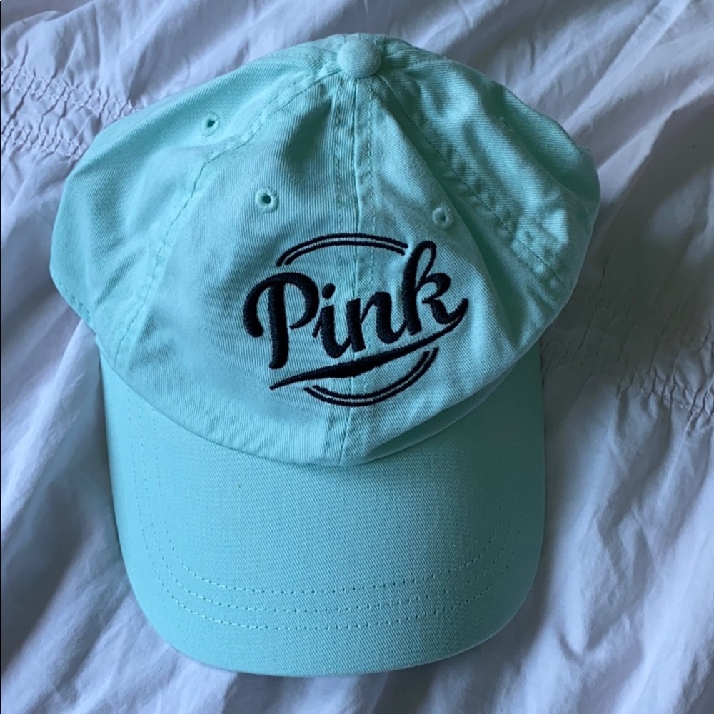 Victoria’s Secret PINK Teal/Blue Hat NWT